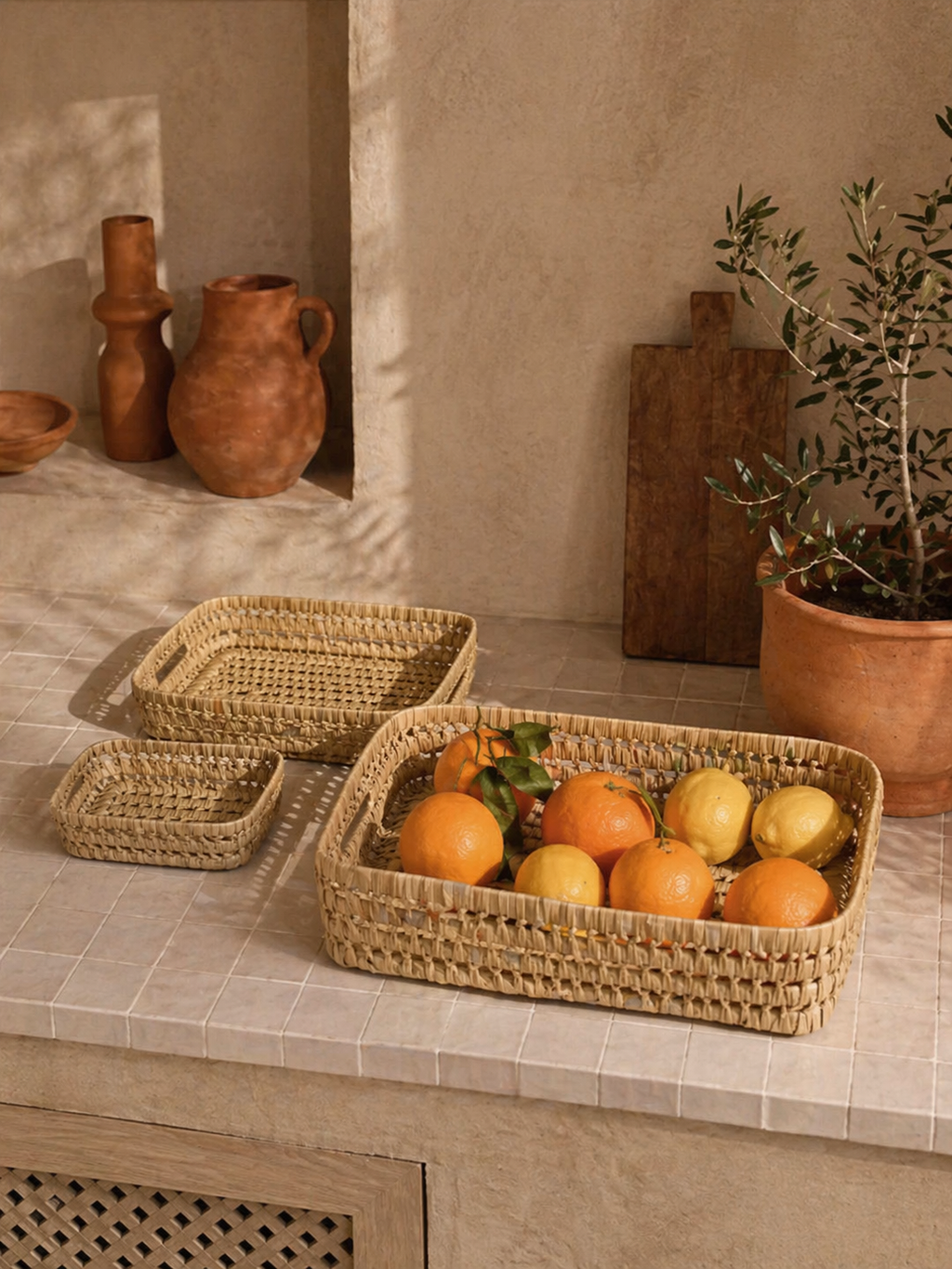 Weave — Tray Set