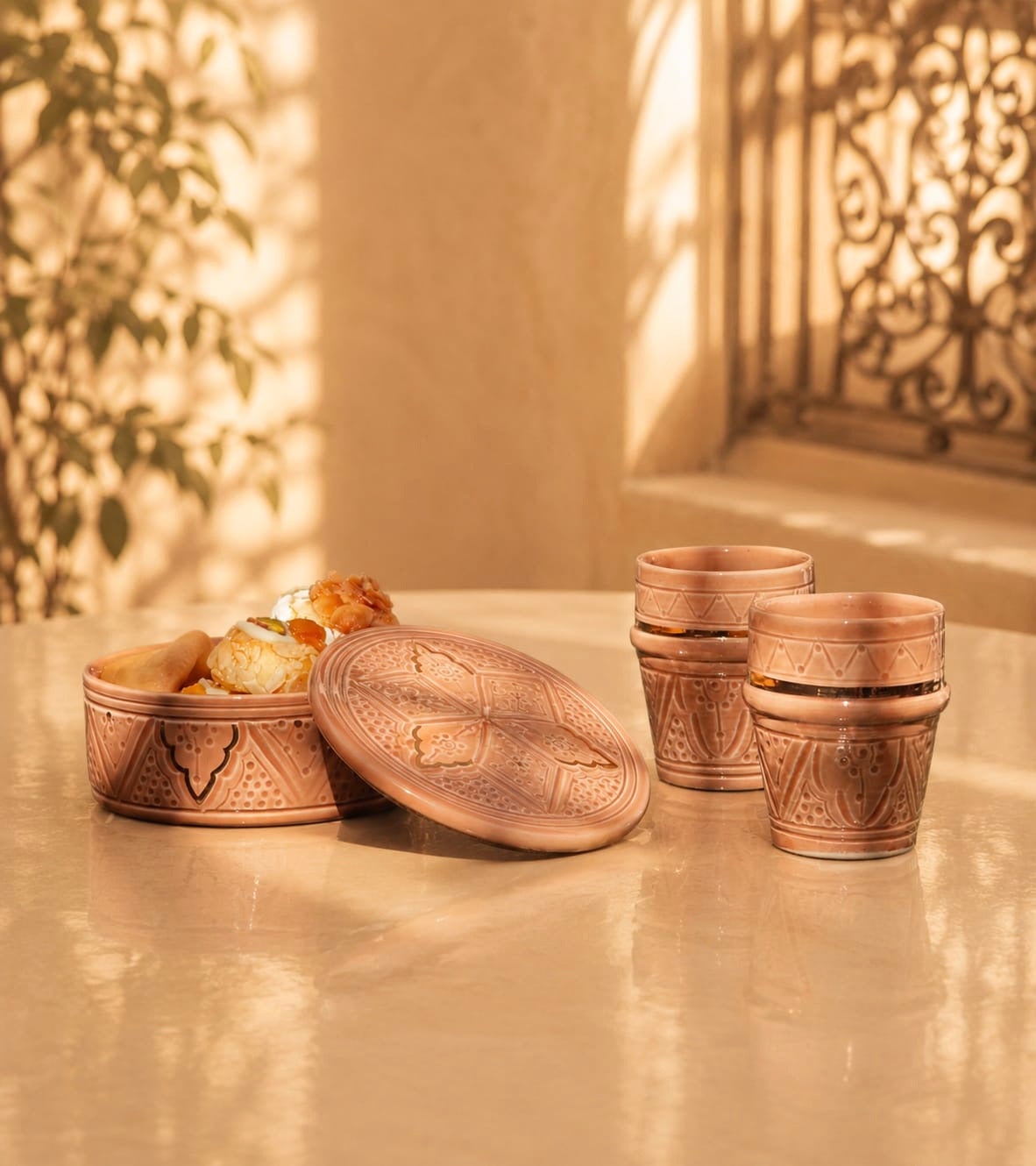 Terra — Sun Clay Set – Moroccan Hands